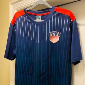 Panna USA Men's Soccer Shirt L Blue